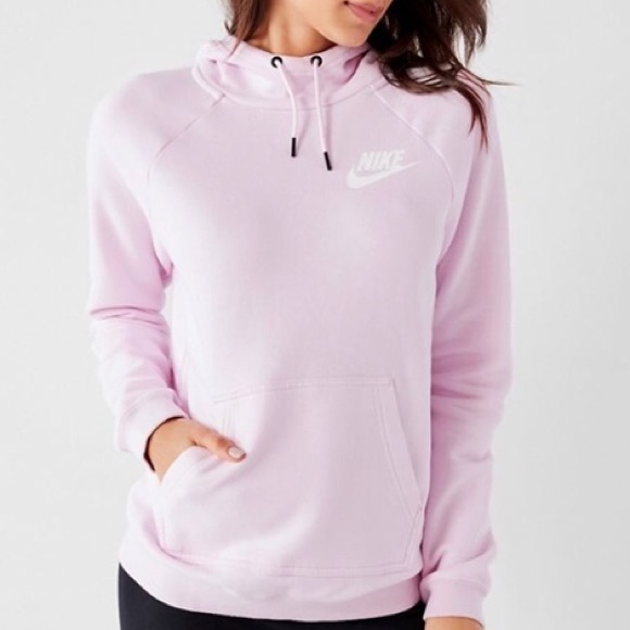 nike rally hoodie pink